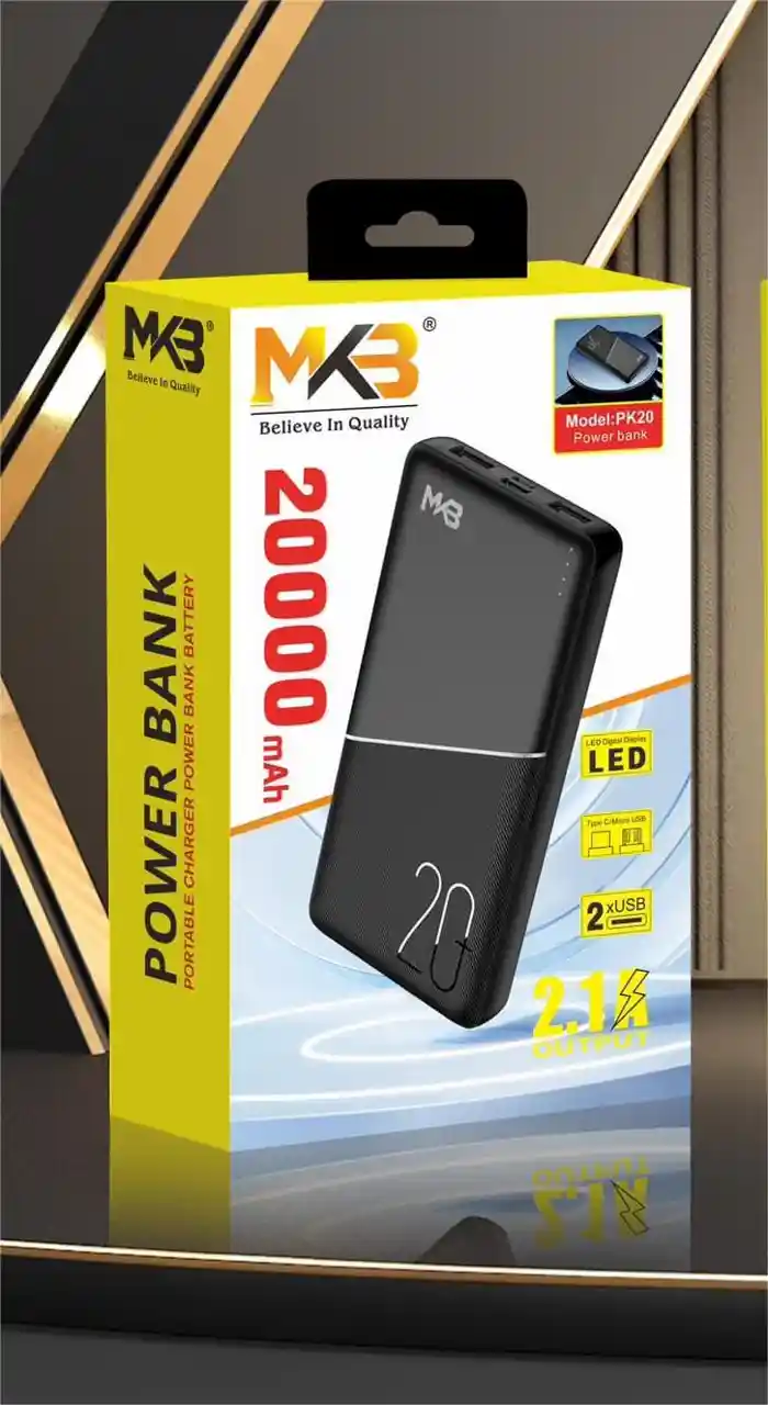 MKB PK20 20000mah power bank 2.1A